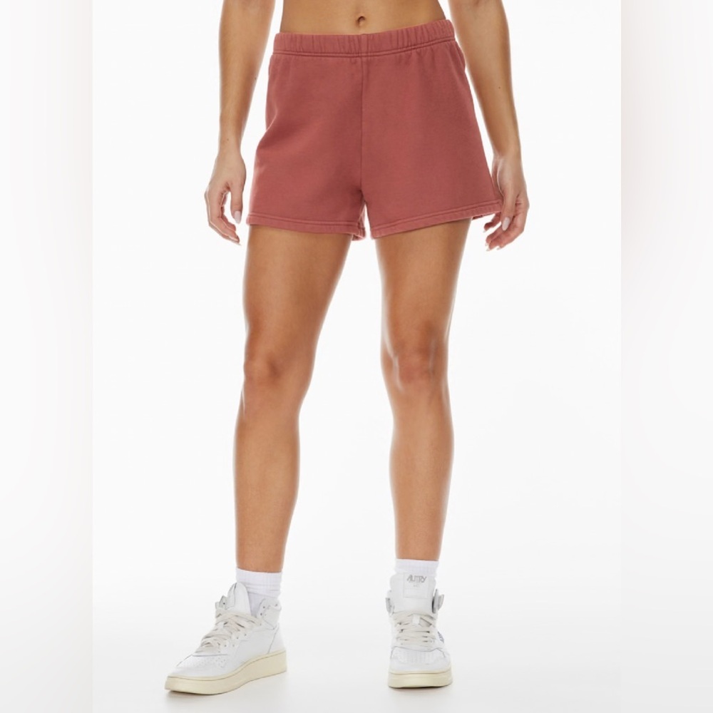 Aritzia TNA Cozy Sweatfleece Perfect Hi-rise Mini Short
Size Large